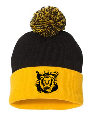 Black and yellow beanie hats sales