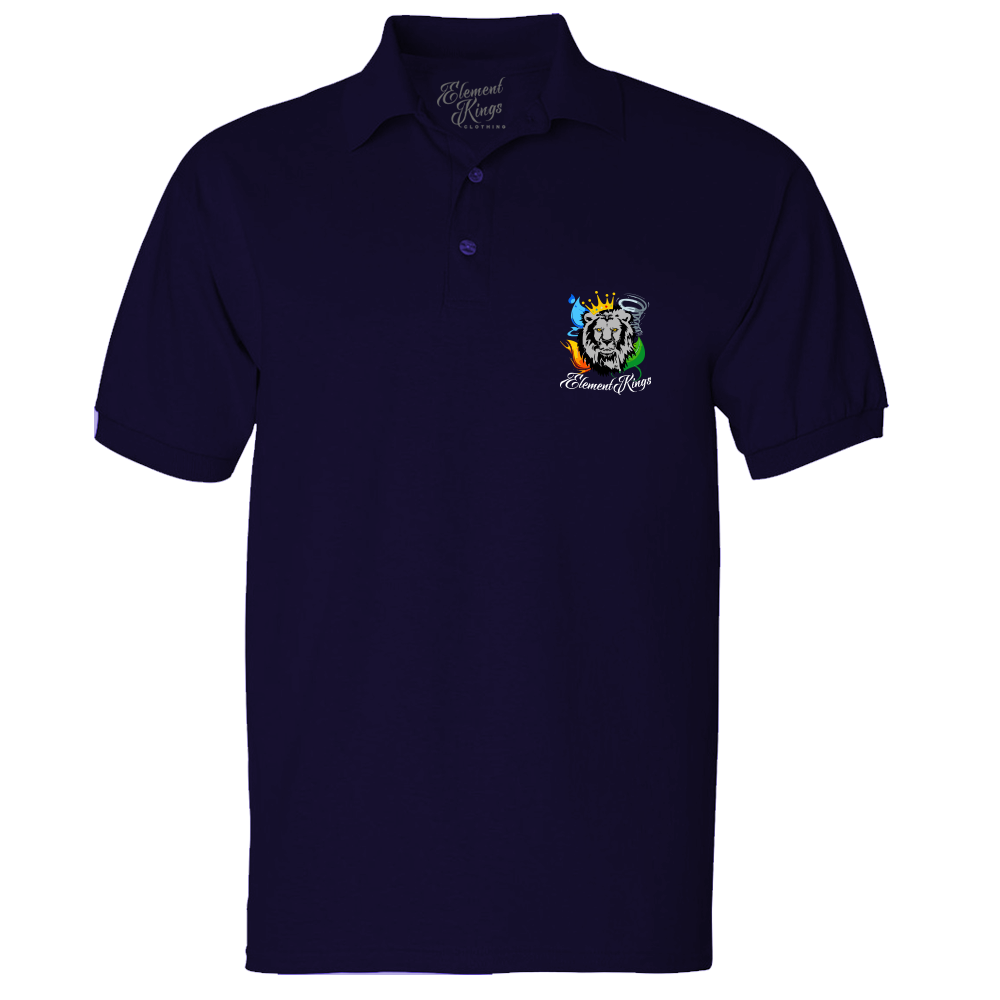 Element Kings Navy Blue Polo T-Shirt