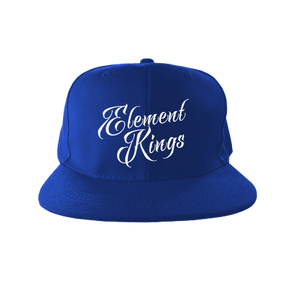 3D Script Royal Blue Snapback Hat