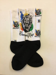 Element Kings Logo Socks w/Black Bottom